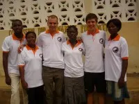 C4H-Team und Marcel Luka in Okorase, 2011