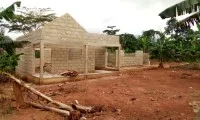 Baustelle des Early Childhood Educational Centers in Osubeng